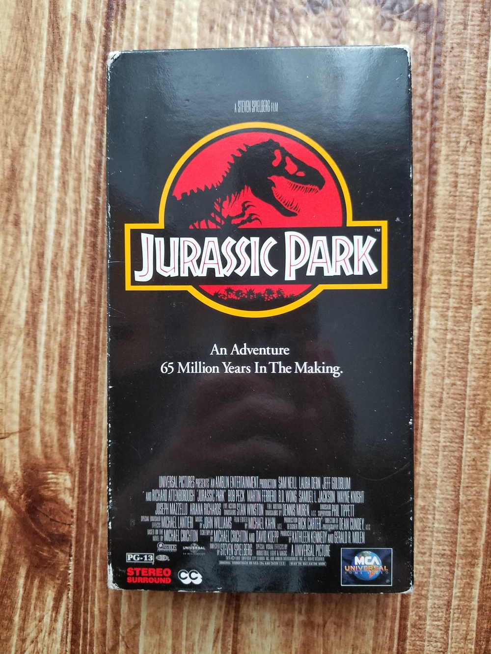 Jurassic Park VHS Tape (1994, Untested) – Vintage MCA Universal Movie